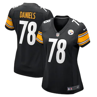 womens nike james daniels black pittsburgh steelers game pl